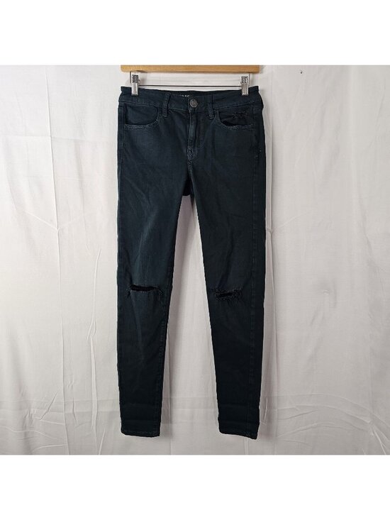 American Eagle Outfitters Denim - American Eagle Jegging Jeans Womens Size 4 Green Ne(x)t Level Stretch Hi Rise